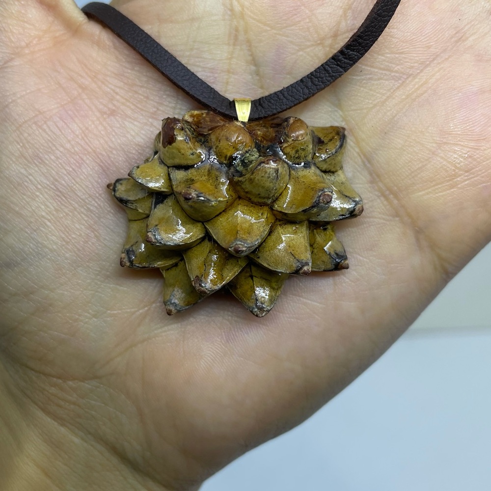 Pinecone Necklace - Picture 6 of 6